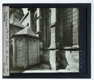 Köln, St. Ursula : Außenansicht von SO, Südseite des Chores