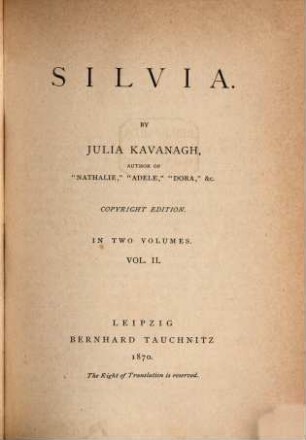 Silvia, 2