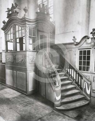 Loge in der Trinitatiskirche Danzig