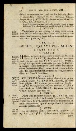 Tit. VIII. De His, Qui Sui Vel Alieni Iuris Sunt