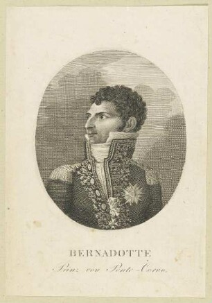 Bildnis des Bernadotte, Prinz von Ponte-Corvo