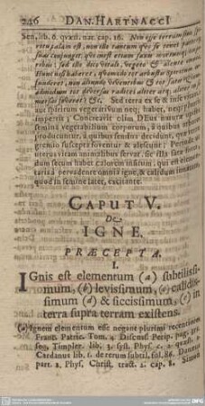 Caput V. De Igne.