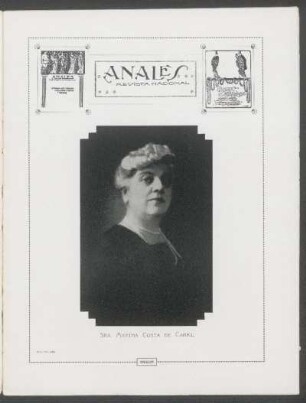 [Fotografía de] Sra. Martha Costa de Carril