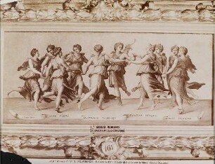Giulio Romano: Tanz Apollons mit den Musen. Palazzo Pitti, Florenz