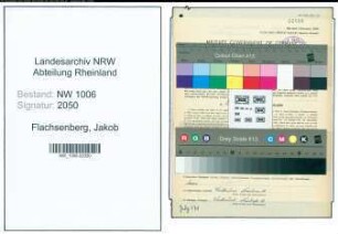 Entnazifizierung Jakob Flachsenberg , geb. 19.08.1897 (Arbeiter)