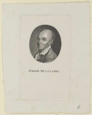 Bildnis des Jérome de la Lande