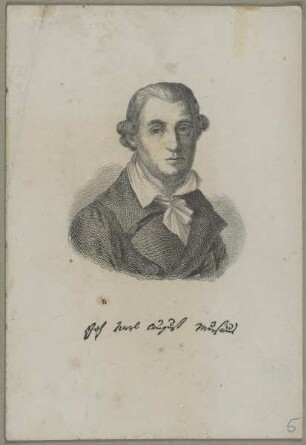 Bildnis des Johann Karl August Musäus