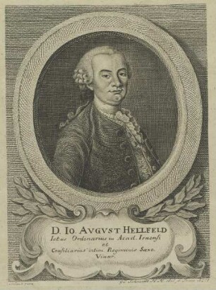 Bildnis des Johann August Hellfeld