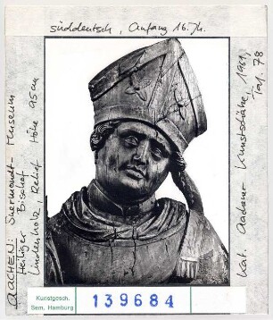 Aachen, Suermondt-Museum: Heiliger Bischof