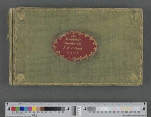 [Stammbuch Franz Wilhelm Volborth]