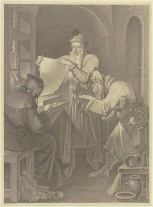Johannes Gutenberg erfindet die Druckerkunst