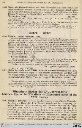 Globen- Globes (Nr. 4488-4489)