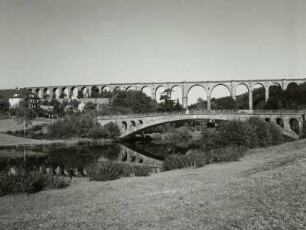 Göhren, Straßen- und Eisenbahnbrücke, Göhrener Viadukt