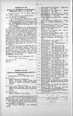 No. 21 (330-344) (332,333), 07. Dezember 1910