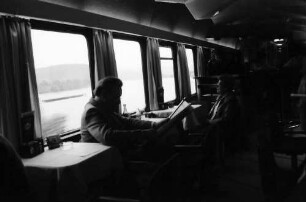 Fahrt mit TEE Rheingold nach Amsterdam; im Clubwagen