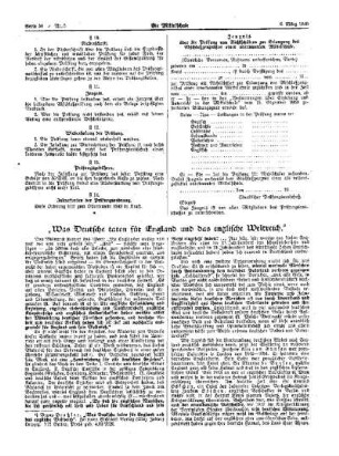 "Was Deutsche taten für England und das englische Weltreich"