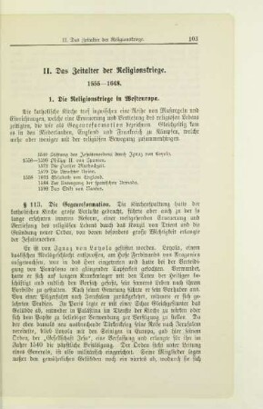 II. Das Zeitalter der Religionskriege. 1555-1648