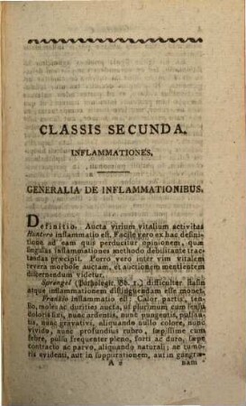 De curandis hominum morbis epitome : juxta ejus praelectiones in clinico Vindobonensi habitas a nonnullis suorum auditorum edita. 2, De inflammationibus