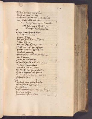 Der schuelgang Cristi (16.12.1537); RSM 2S/808d