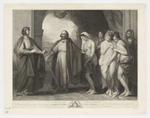 Alfred the Third, King of Mercia, visiting William d’Albanac, one of his Nobles