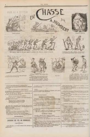 En chasse, par A. Humbert