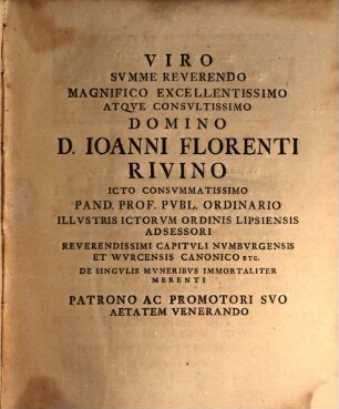 Connexio iuris privati ecclesiastici, praesertim Saxonici