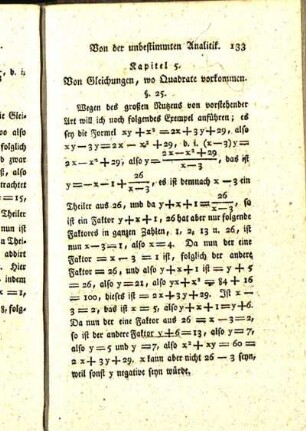 Kapitel 5. Von Gleichungen, wo Quadrate vorkommen.