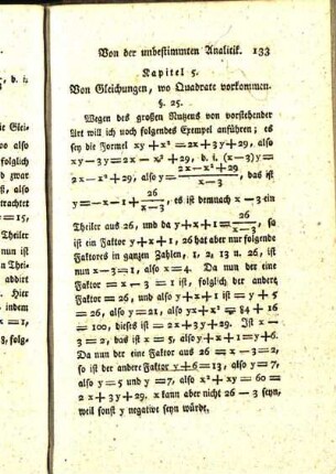 Kapitel 5. Von Gleichungen, wo Quadrate vorkommen.