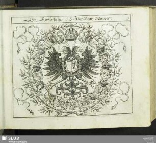 Röm: Kaiserliches und Kön: May: Wappen