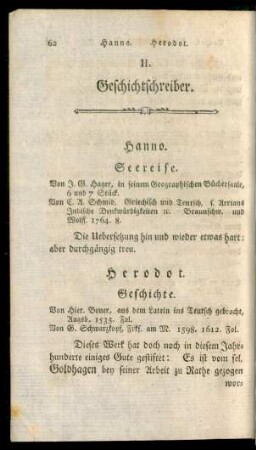 II. Geschichtschreiber.