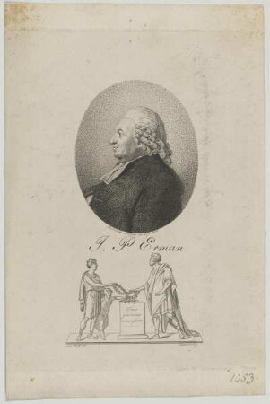 Bildnis des J. P. Erman