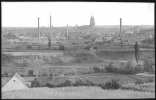 Oschatz. Blick auf Oschatz