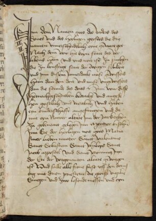 Stiftungsbuch der Not-Gottes-Bruderschaft von Gebroth