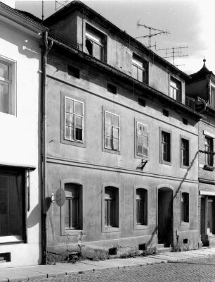 Kamenz, Bautzner Straße 61. Wohnhaus (um 1800). Straßenansicht