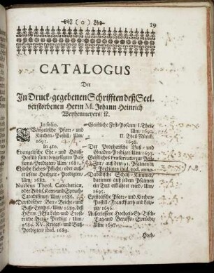 Catalogus