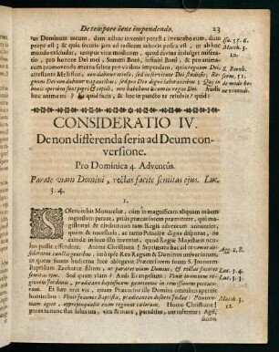 23-30, Consideratio IV.