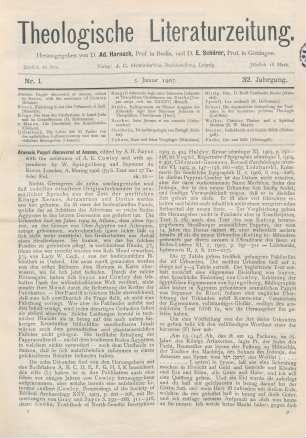 1-7 [Rezension] Sayce, A. H. (Ed.), Aramaic Papyri discovered at Assuan