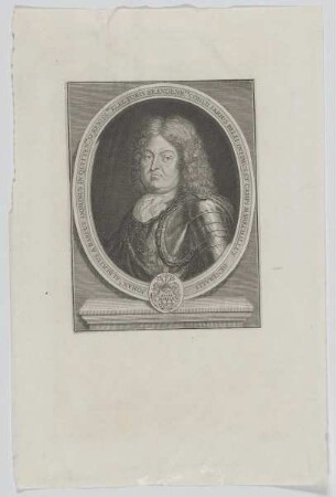 Bildnis des Johan. Albertus Barfus