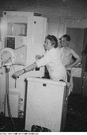 Schirmbild - Röntgen, Januar 1954