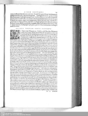 Decadis Tertiae Liber Septimus