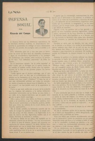 Defensa social