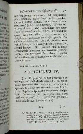 Articulus IV.