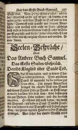Das Erste Seelen-Gespräch. - XII.