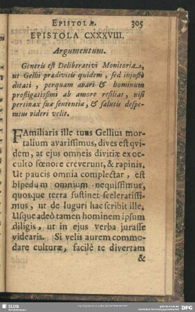 Epistola CXXXVIII.