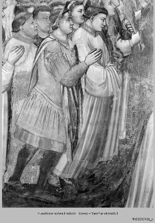 Jüngstes Gericht : Maria führt die Patriarchen, Engel die Seligen