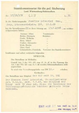 Autenried, Josefine