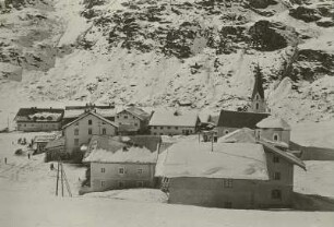Obergurgl. Ortsteilansicht von Osten