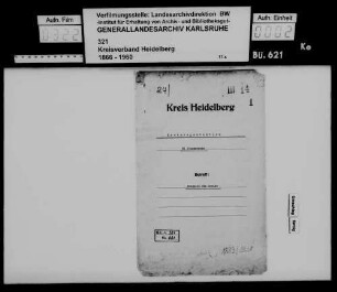 Staatliche Zuschüsse (Dotationen) für Aufgaben der badischen Kreisverbände