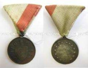 Medaille auf die Revolution für Soldaten der ungarischen Nationalarmee, Königreich Ungarn