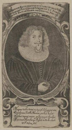 Bildnis des Iohann Balthasar Schuppius